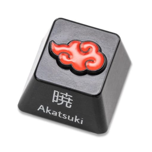 wholesale-naruto-akatsuki-red-cloud-metal-keycap