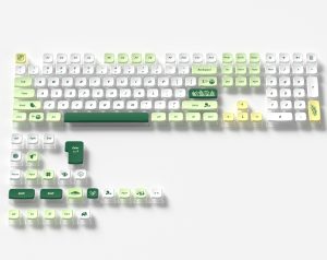Pudding Keycap Set 4-side Translucent