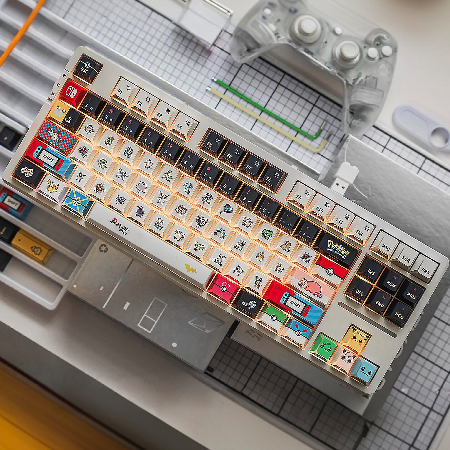pokemon keyboard cute