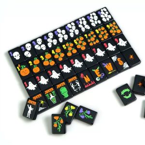 spooky halloween style custom mahjong set acrylic