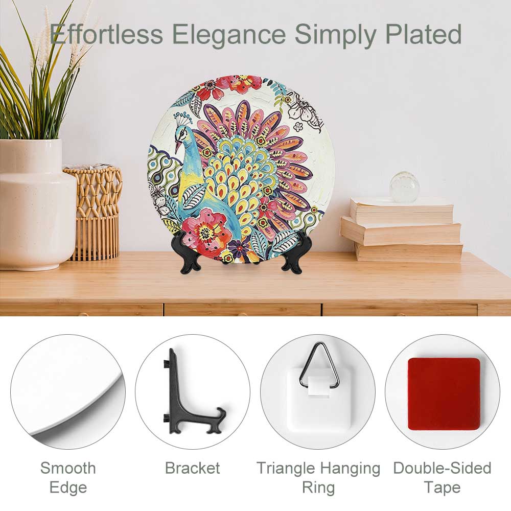 Custom Decorative Tray Plastic Plates Bulk Wholesale Personalized Gifts - Image 3