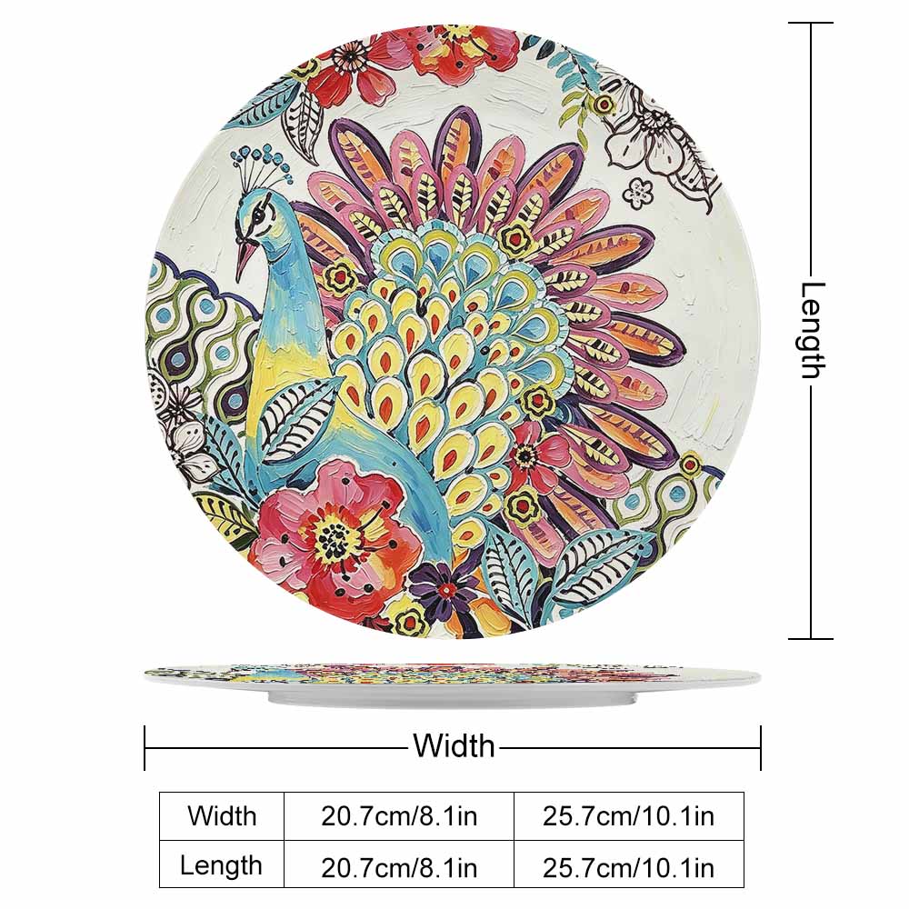 Custom Decorative Tray Plastic Plates Bulk Wholesale Personalized Gifts - Image 2
